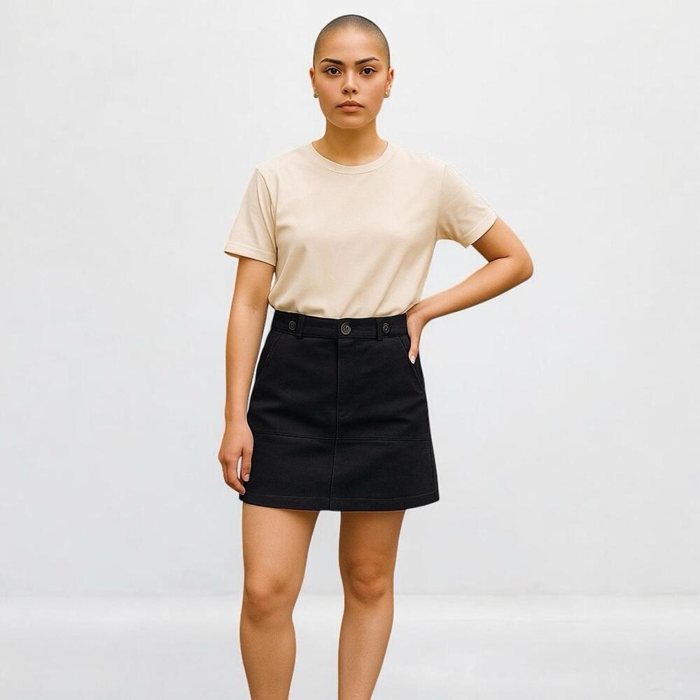 Wildfang Black Skirt